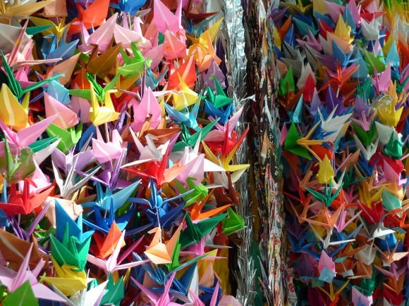 Les grues de papier d'Hiroshima Les grues de papier d'Hiroshima