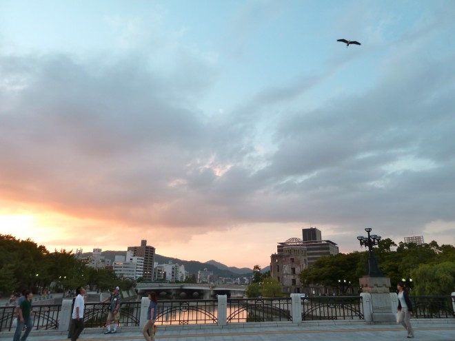 Hiroshima, près du parc de la Paix