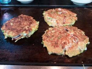 Okonomiyaki, à Kyoto Okonomiyaki, à Kyoto