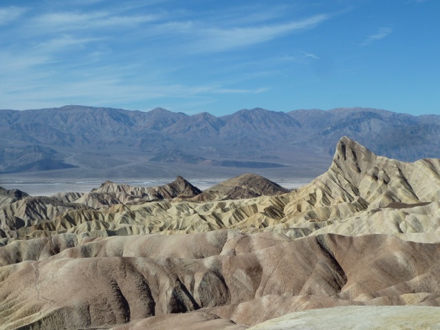 Death Valley. Zabriskie point.