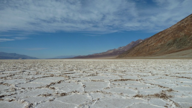 Death Valley. Badwater basin.