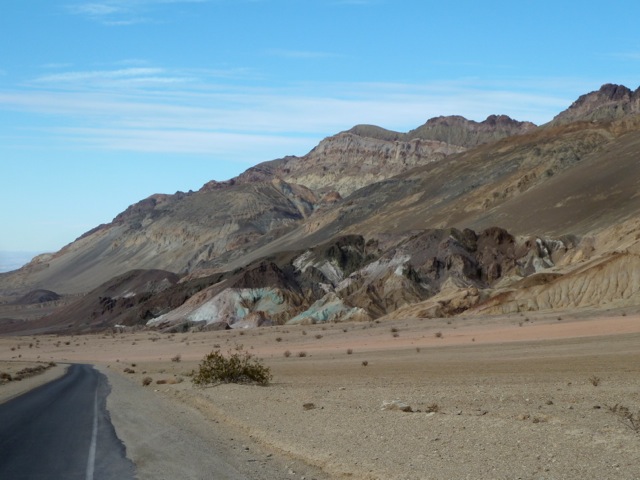 Death Valley. Artist's drive.
