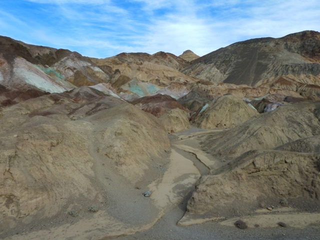 Death Valley. Artist's drive.