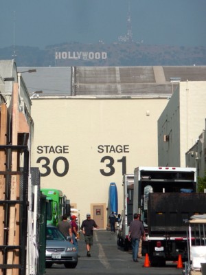 Le Hollywood sign depuis la Paramount.
