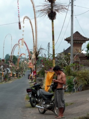 Dans un village, près d'Ubud.