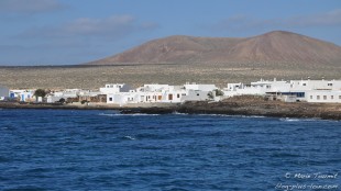 L'île de la Graciosa, à Lanzarote (Canaries).