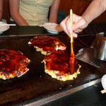 Okonomiyaki, à Kyoto