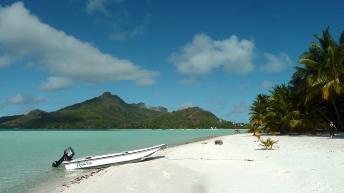 Maupiti, Polynésie française.