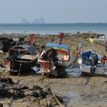 Marée basse à Ao Panka Noi, à Koh Bulon, Thaïlande.