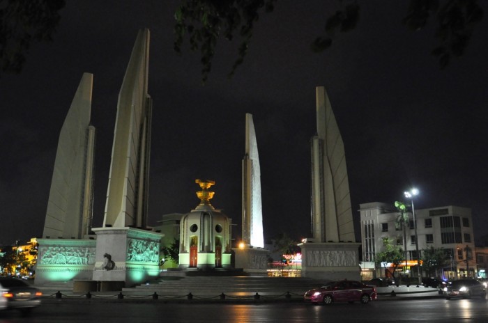 Monument de la Démocratie, à Bangkok, Thaïlande.