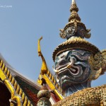 Au Grand Palais, à Bangkok. Thaïlande.