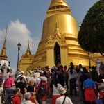 Au Grand Palais, à Bangkok. Thaïlande.