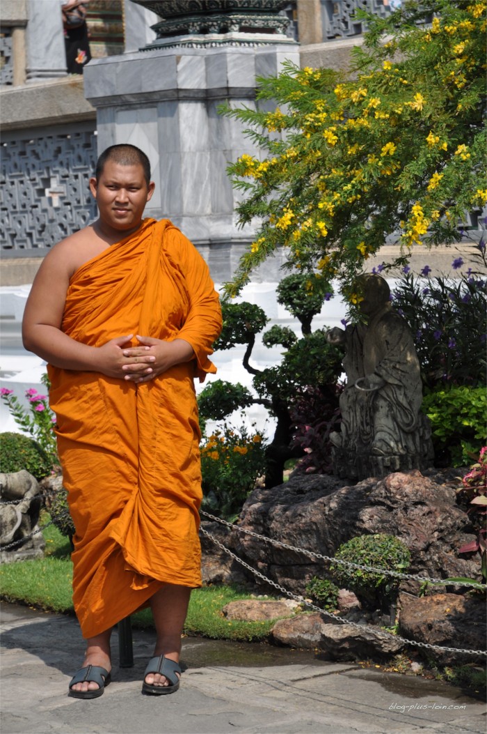 Au Grand Palais, à Bangkok. Thaïlande.