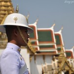 Au Grand Palais, à Bangkok. Thaïlande.
