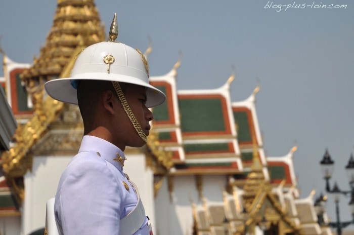 Au Grand Palais, à Bangkok. Thaïlande.