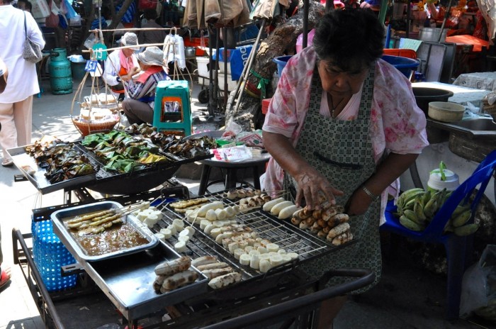 Bouffe de rue.