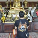 Mont d'or, à Bangkok. Thaïlande.