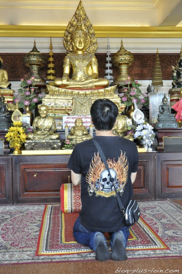 Mont d'or, à Bangkok. Thaïlande.