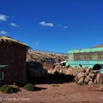 Machuca, sur la route des geysers del Tatio. Désert d'Atacama. Chili.