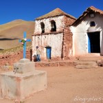 Machuca, sur la route des geysers del Tatio. Désert d'Atacama. Chili.