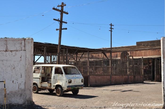 Ville fantôme de Humberstone. Chili.