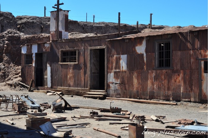 Ville fantôme de Humberstone. Chili.