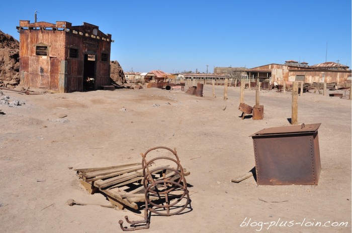 Ville fantôme de Humberstone. Chili.