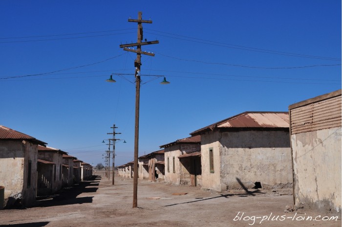 Ville fantôme de Humberstone. Chili.