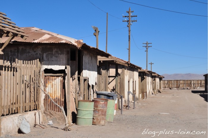 Ville fantôme de Humberstone. Chili.