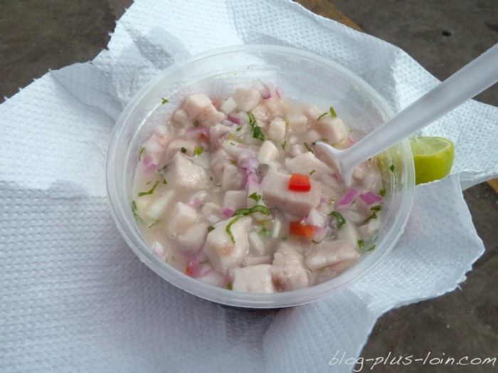 Ceviche. Iquique. Chili.