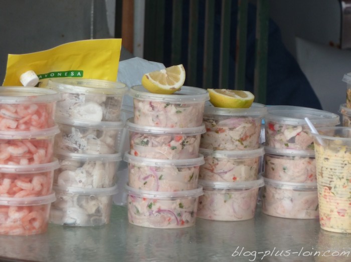 Ceviche. Iquique. Chili.