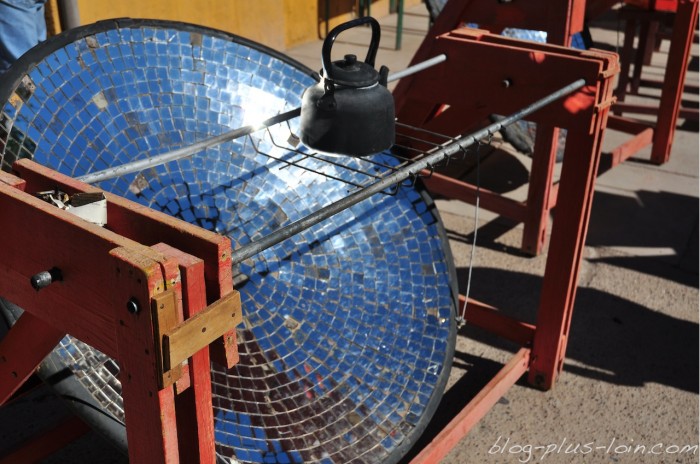 Fours solaires, dans la vallée de l'Elqui.