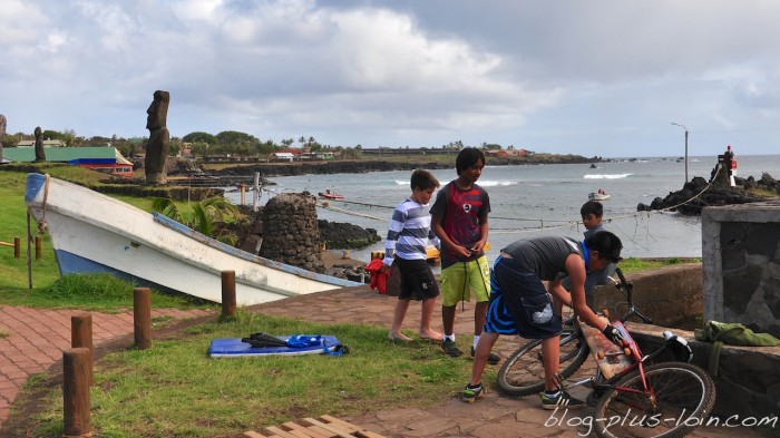 Hanga Roa, sur Rapa Nui.