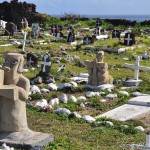 Le cimetière, à Hanga Roa. Rapa Nui 2013.