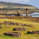 Le secteur de Tahai, à Rapa Nui.