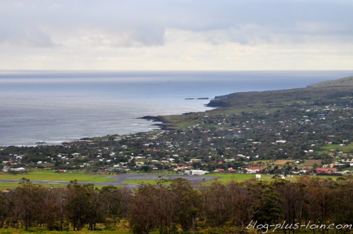 Le village de Hanga Roa, à Rapa Nui.