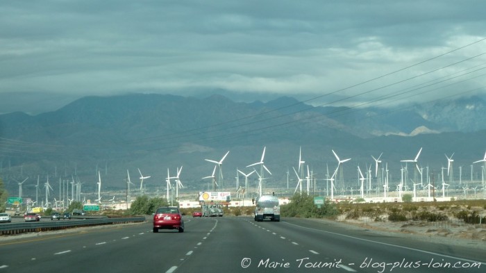 Près de Palm Springs, Californie.